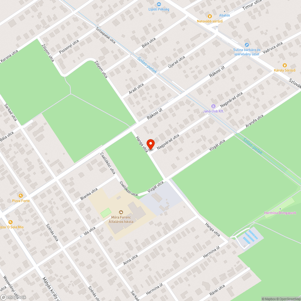 Rozsdás tábla bejelentés helye