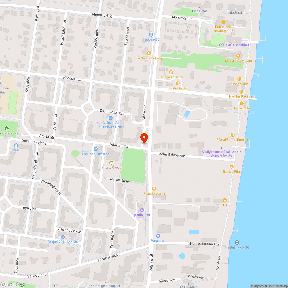 Kiszáradt fa bejelentés helye