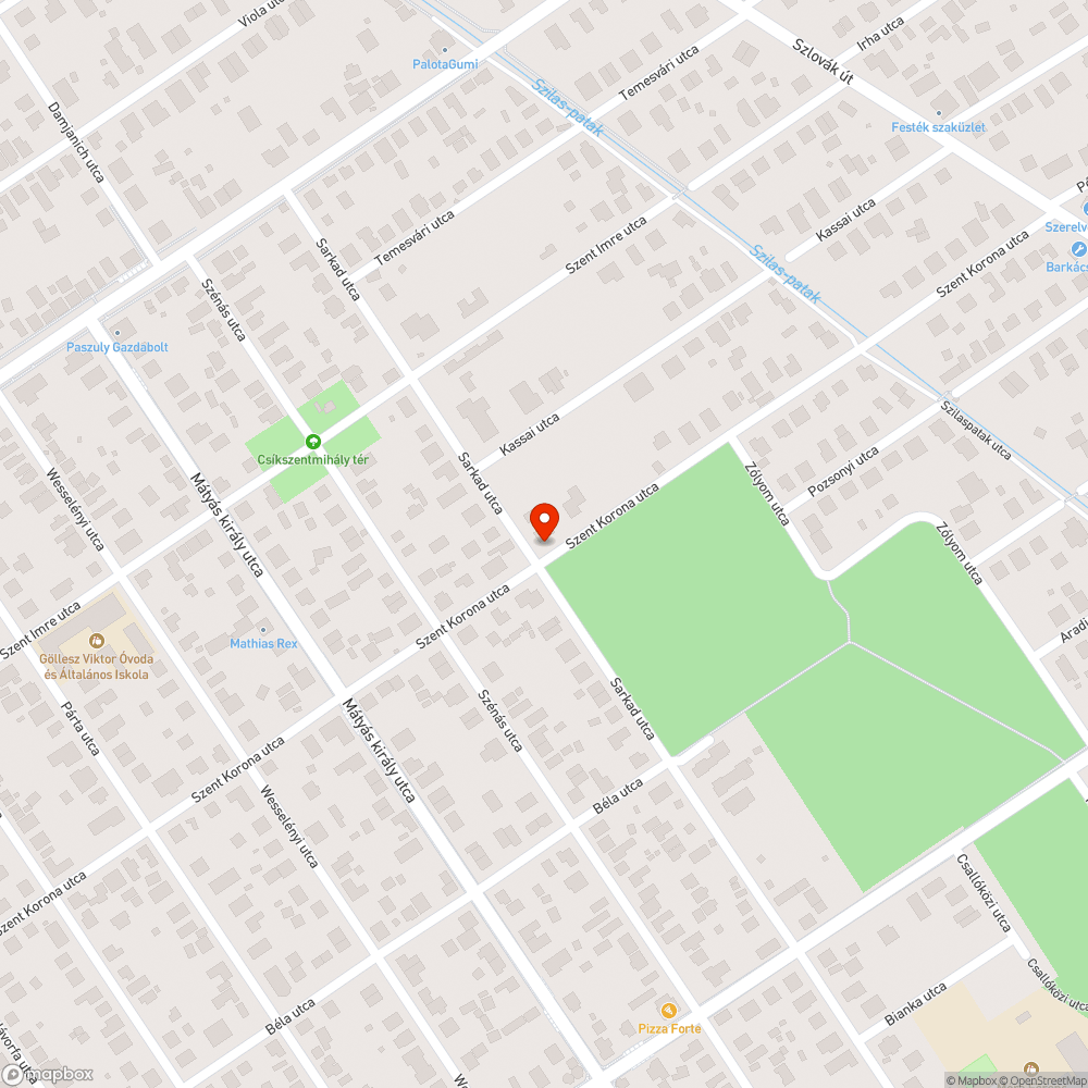 Rongált oszlop bejelentés helye