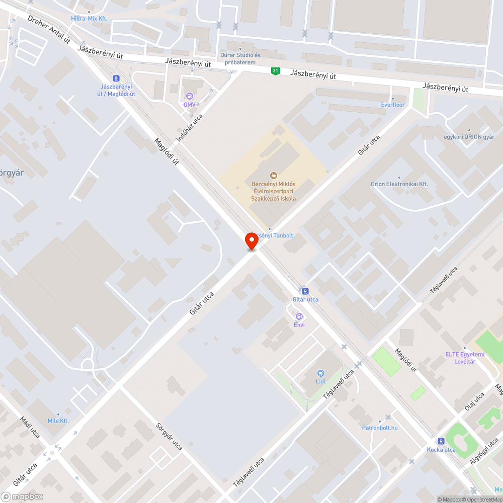 Hiányos rézsűburkolat bejelentés helye