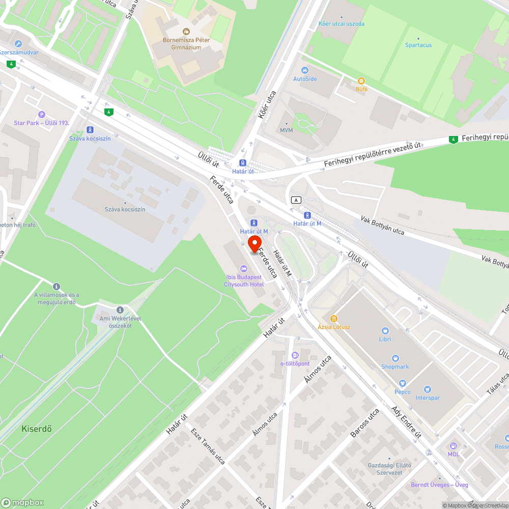 Széttört kamera bejelentés helye