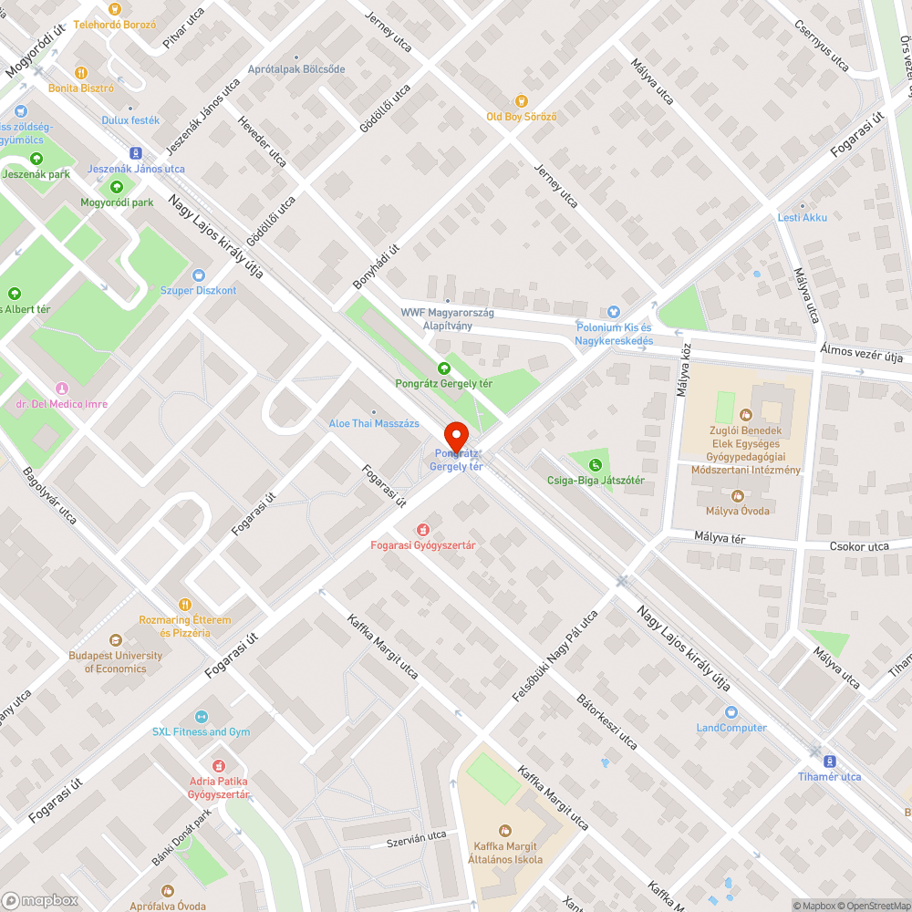 Bálványfa bejelentés helye