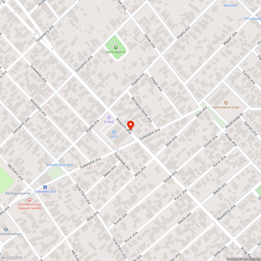 Graffitis váró bejelentés helye