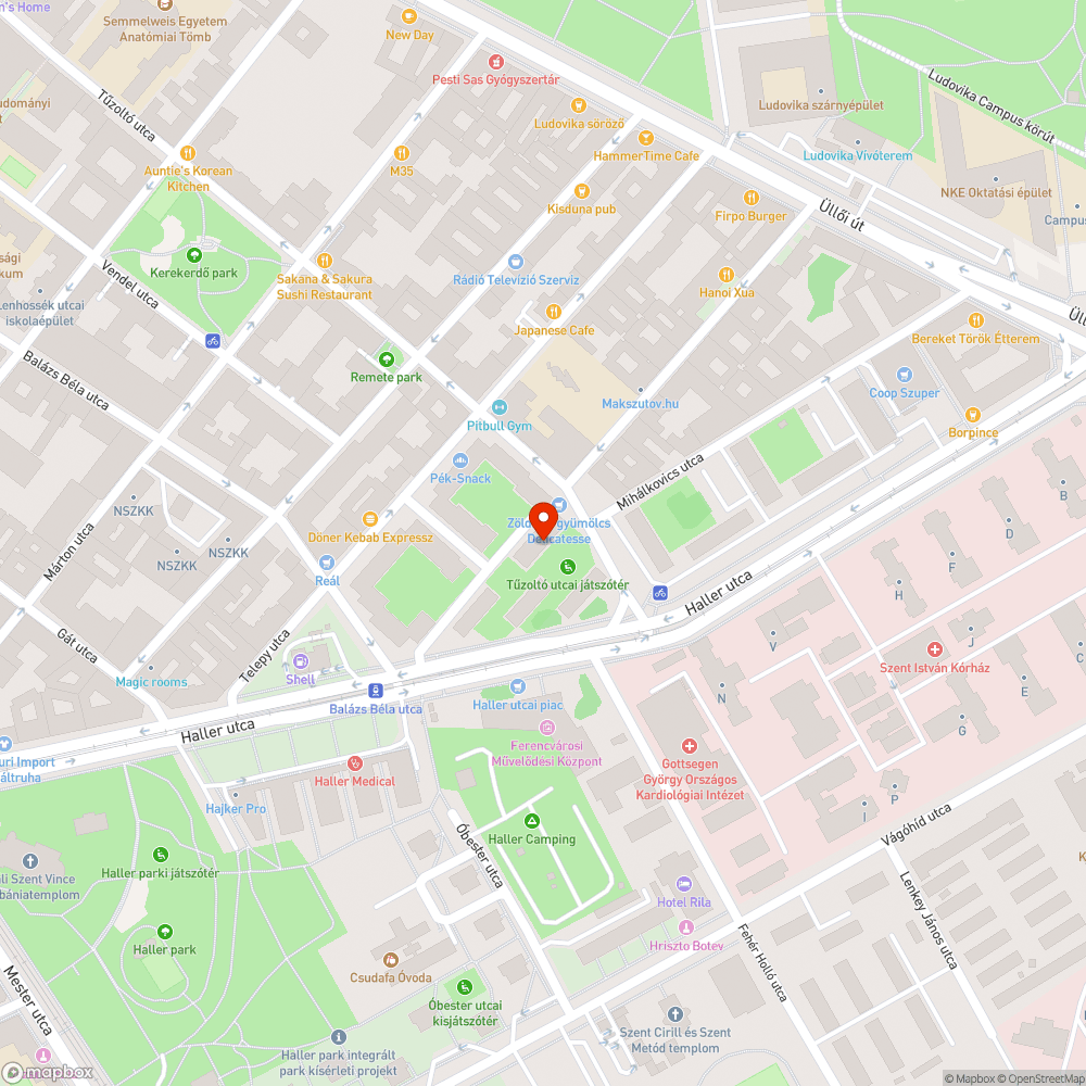 Rongálás bejelentés helye