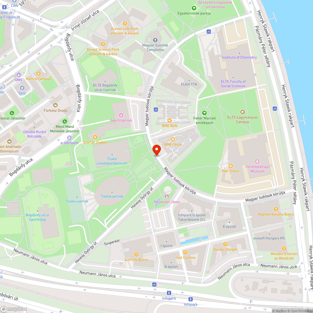 bicikliút hiánya bejelentés helye