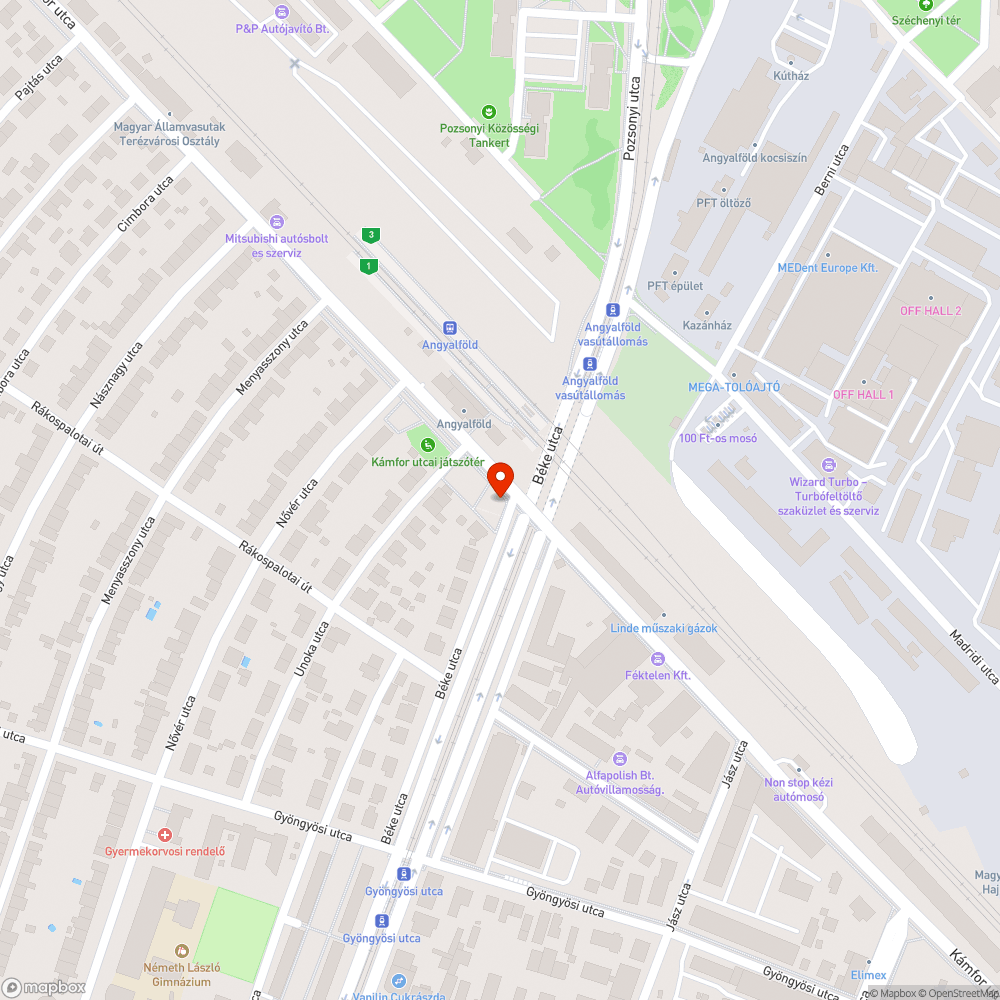 Bp XIII kerulet Béke ut- Kámfor utca sarkan illegalis hulladek bejelentés helye