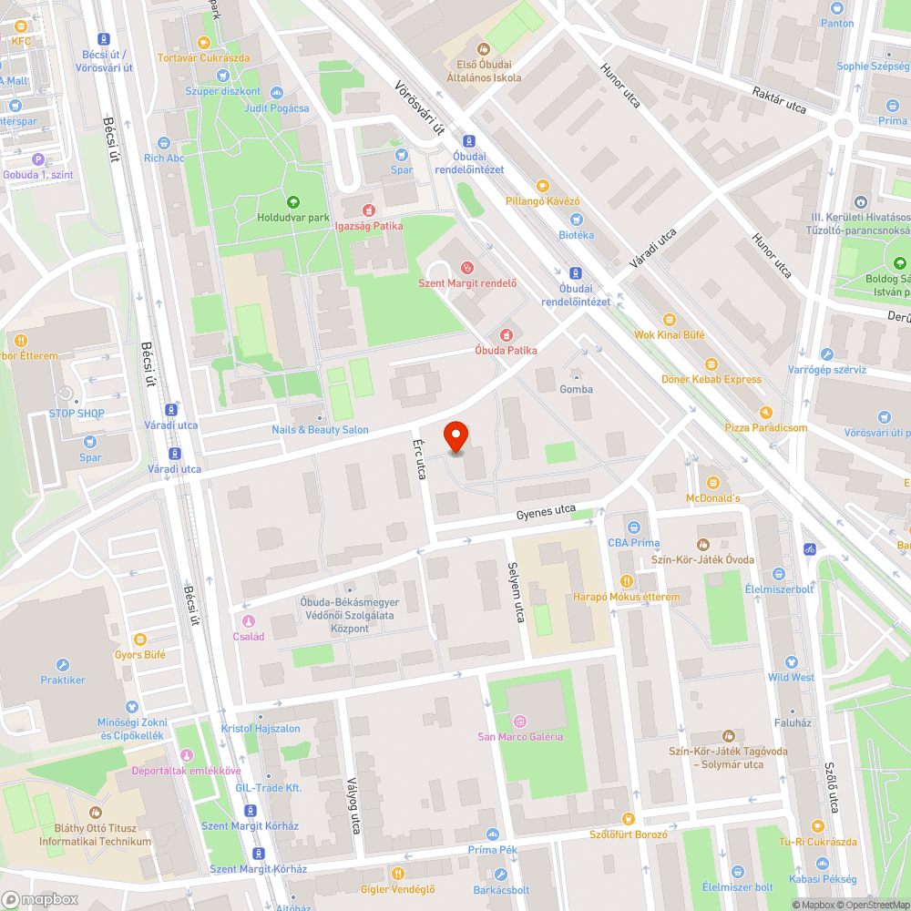 Váradi utca teljes burkolata kaosz bejelentés helye