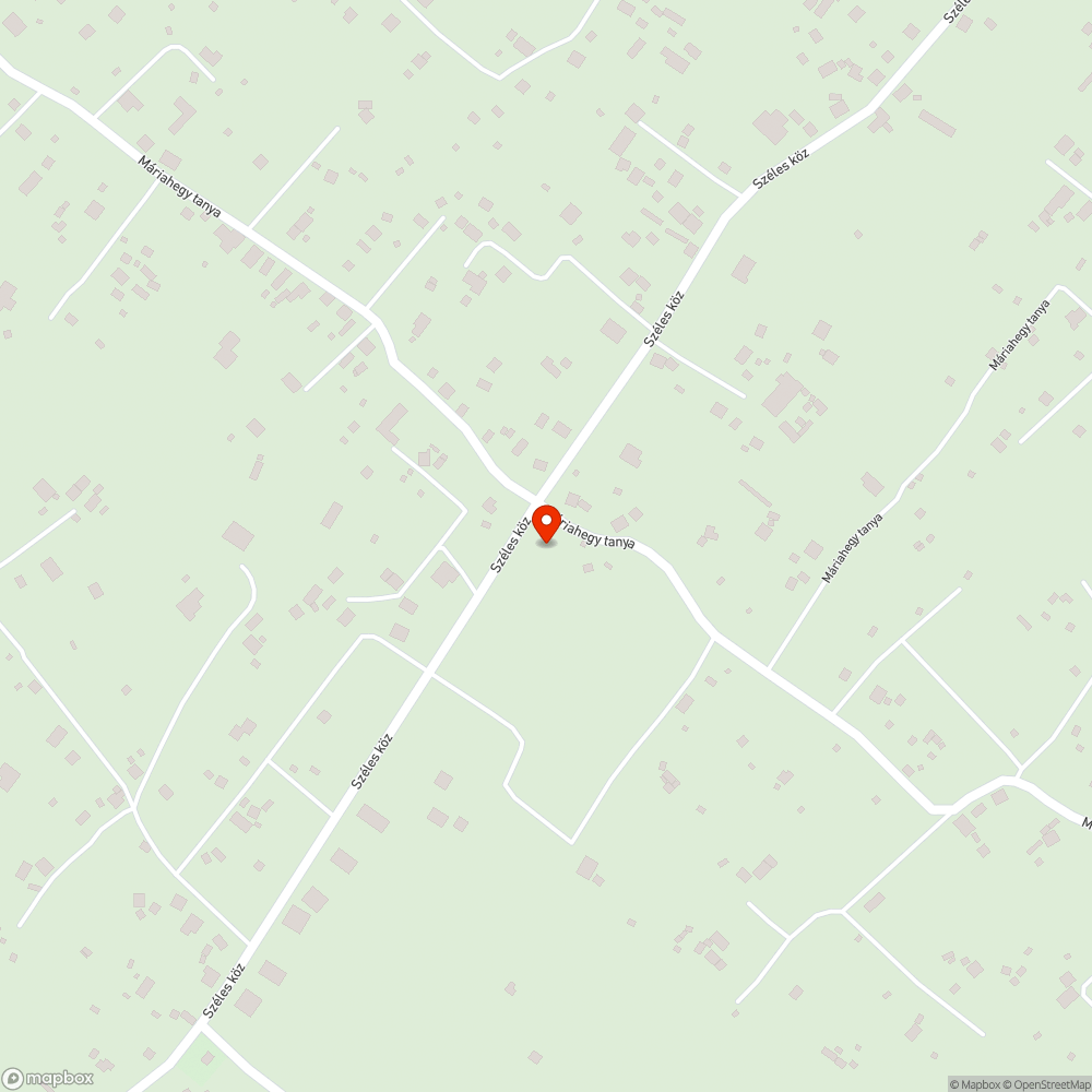 Illegális szemét Máriahegyen bejelentés helye