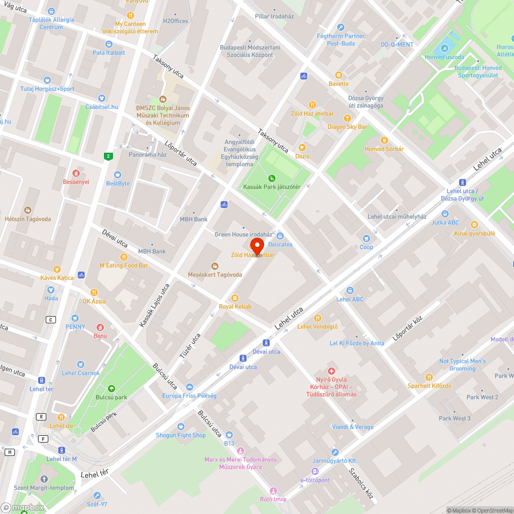 Hiányzó fa bejelentés helye