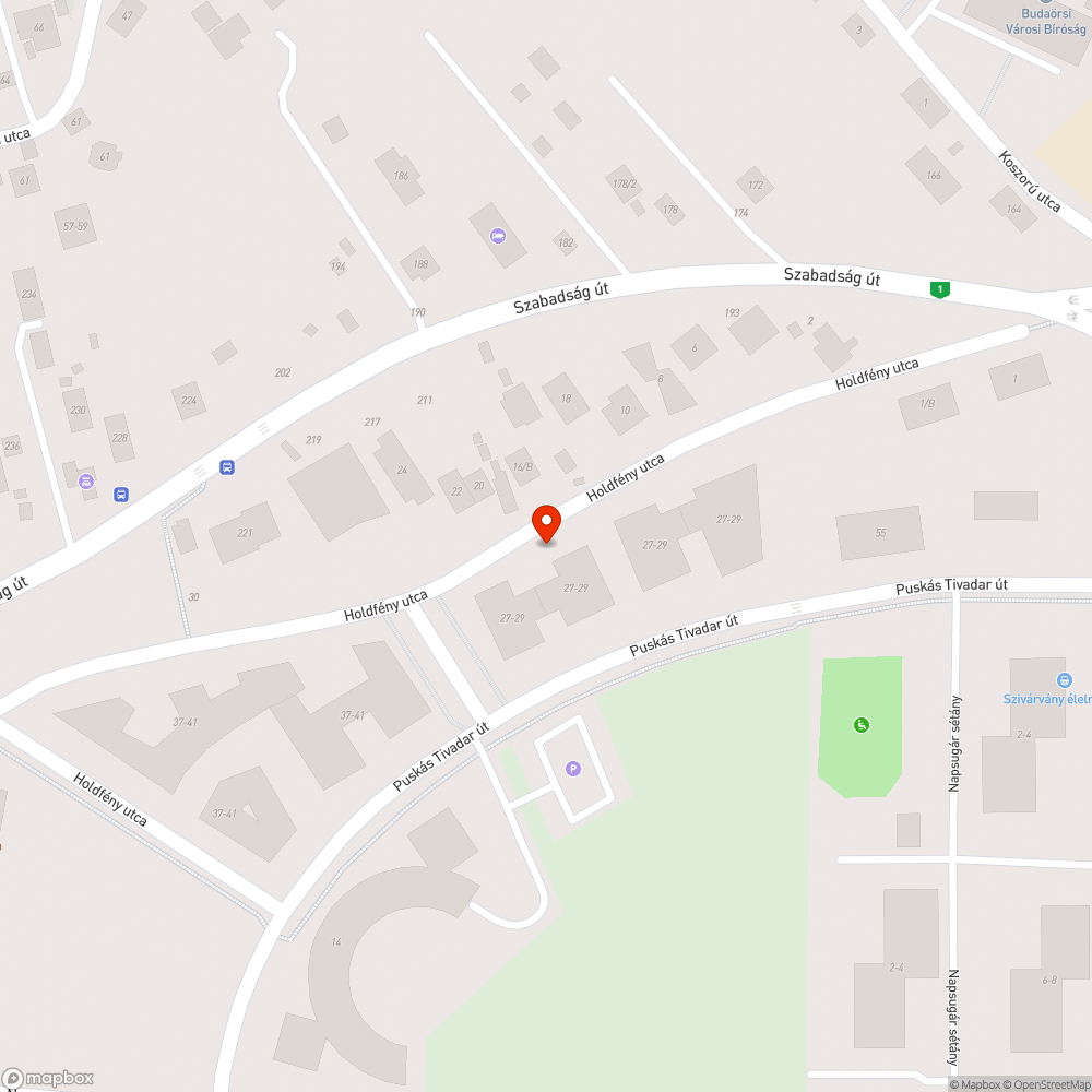 Elhagyott autó bejelentés helye