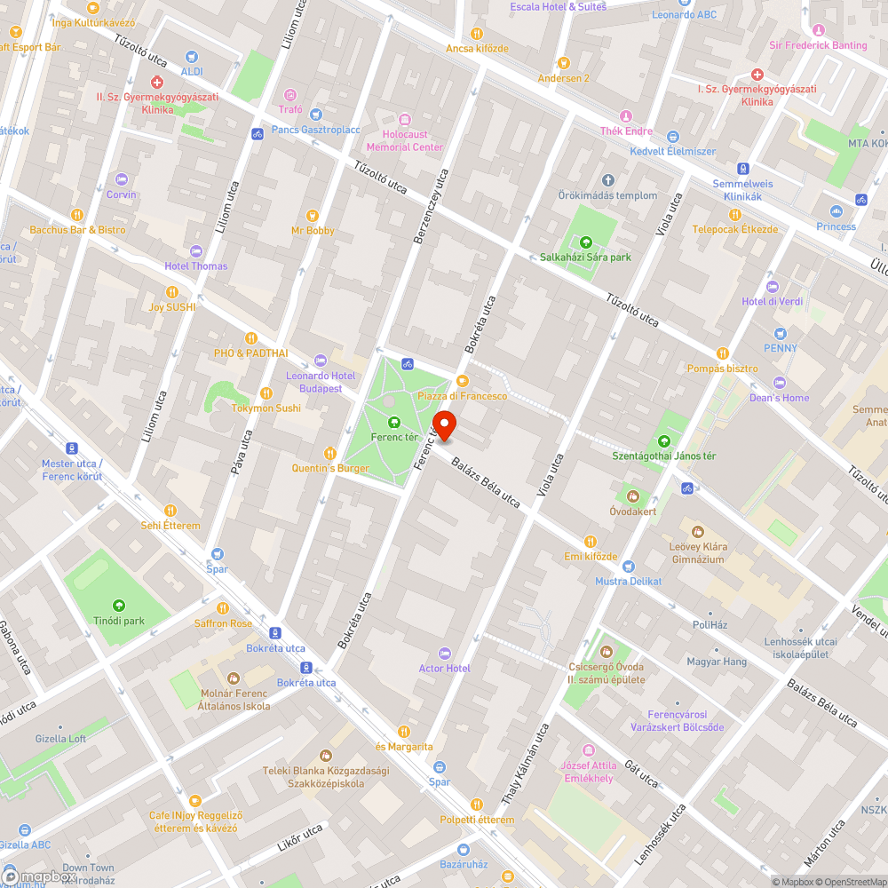 Életveszélyes fa bejelentés helye