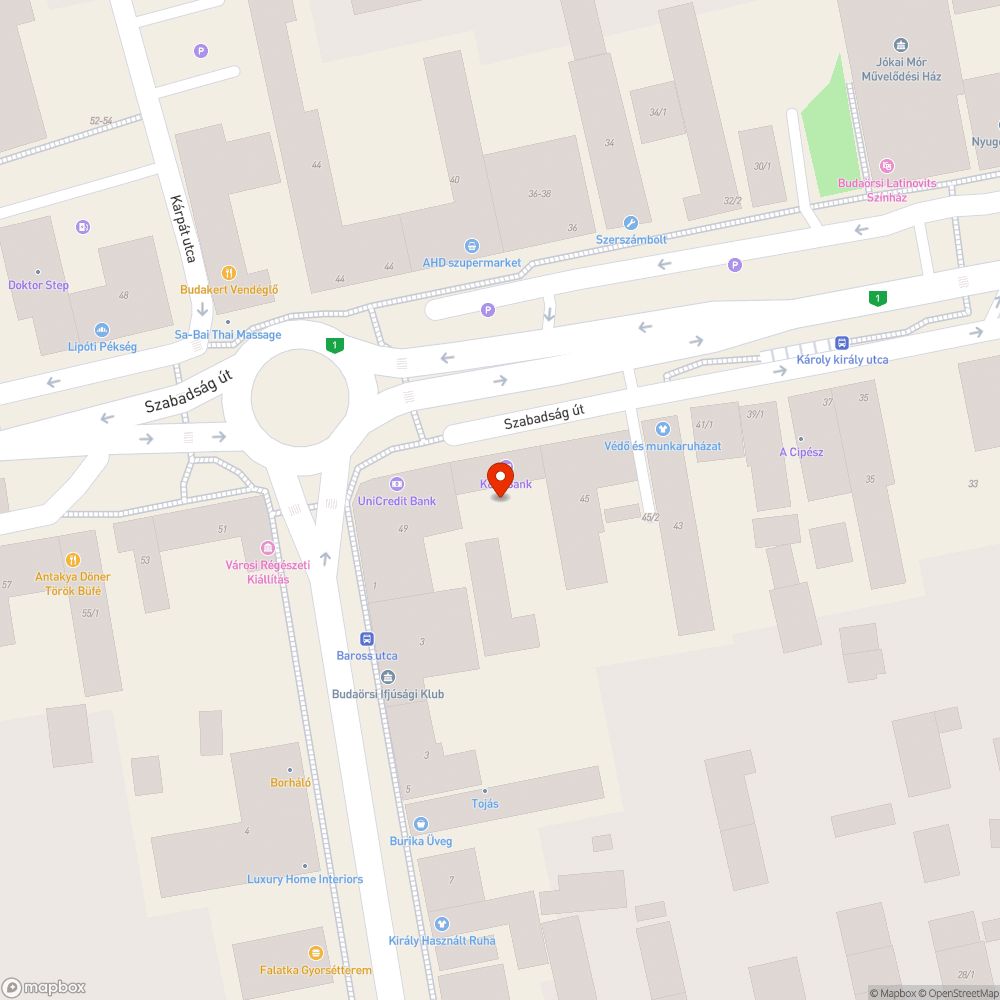 elhagyott autó bejelentés helye