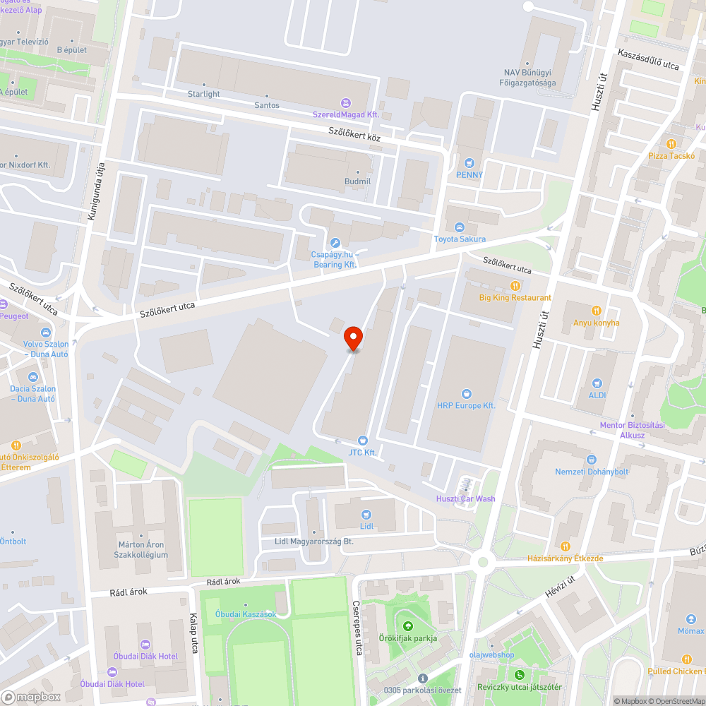 Faültetés a 3. kerületben, Team Building keretében bejelentés helye