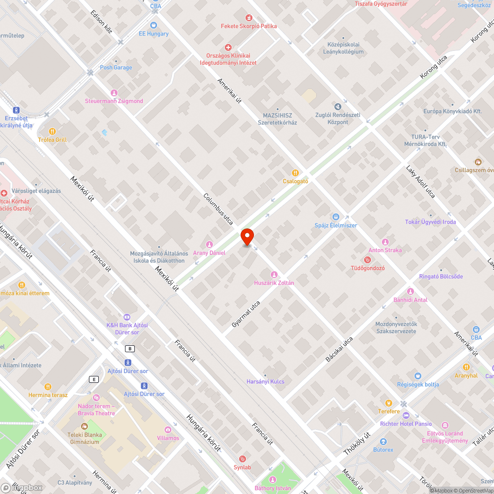 Túl kicsi kuka a Korong utca sarkán bejelentés helye