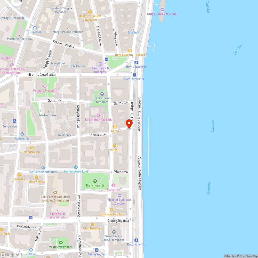 Szemét bejelentés helye