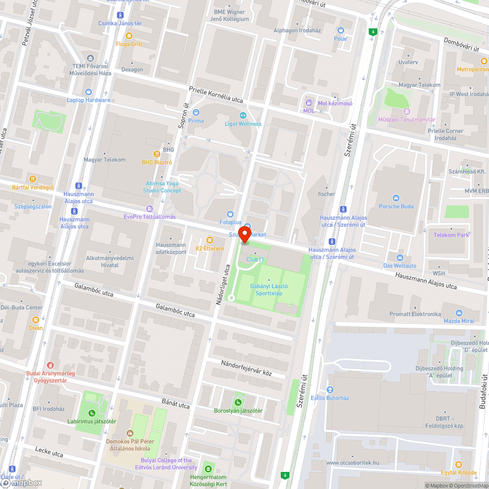 Ürítetlen kuka bejelentés helye