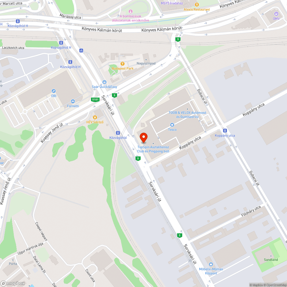 Üres fahely bejelentés helye