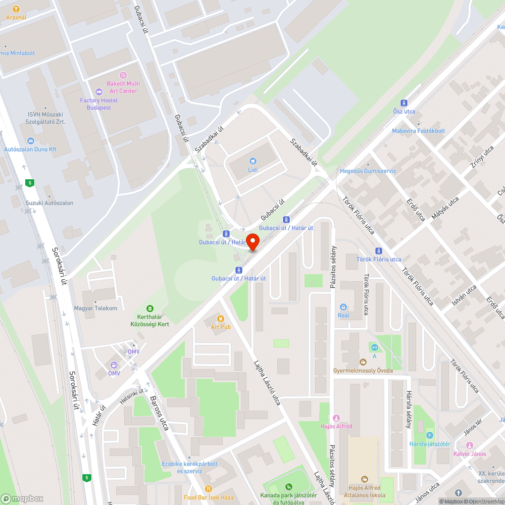 Rozsdás oszlop bejelentés helye