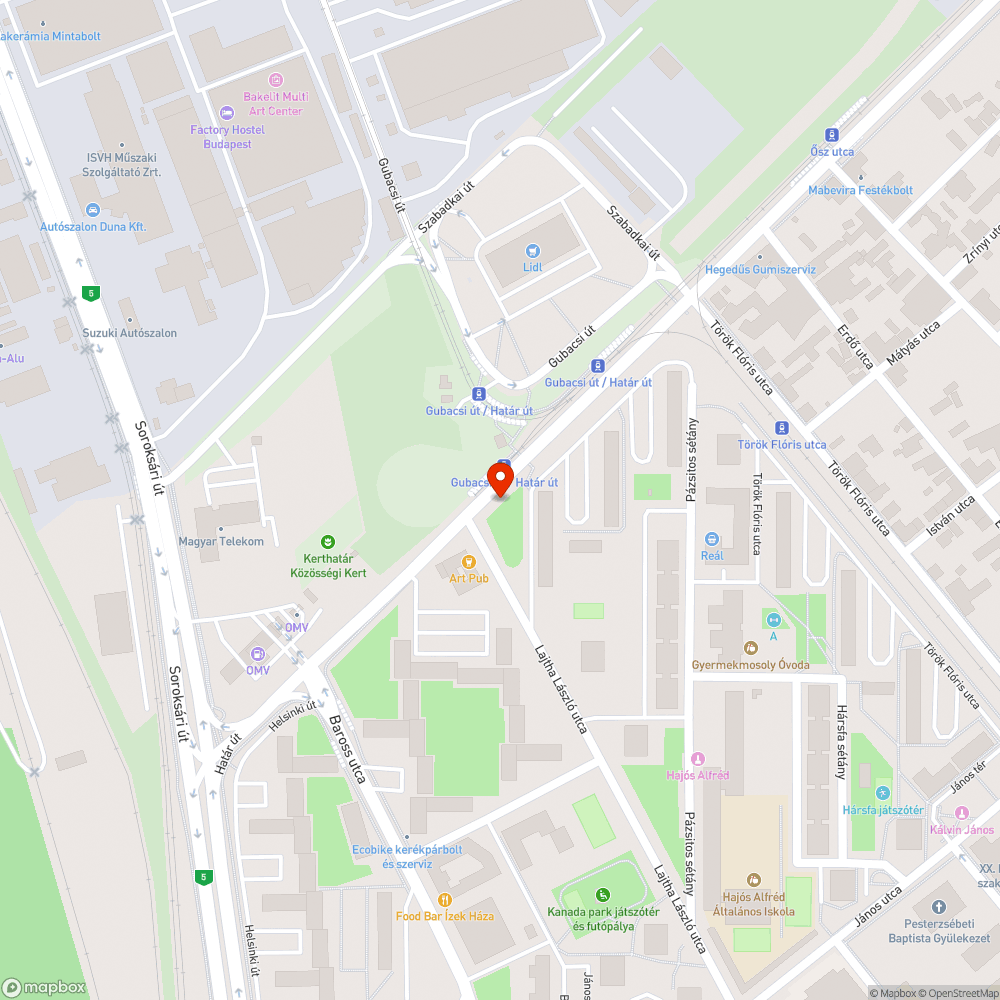 Villamospótló táblája bejelentés helye