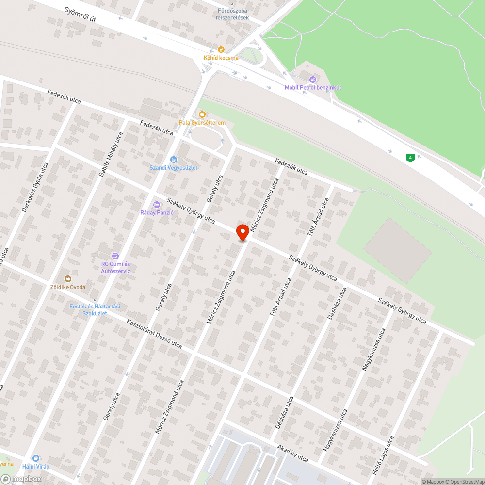 Közlekedés akadályozó belógó faágak bejelentés helye