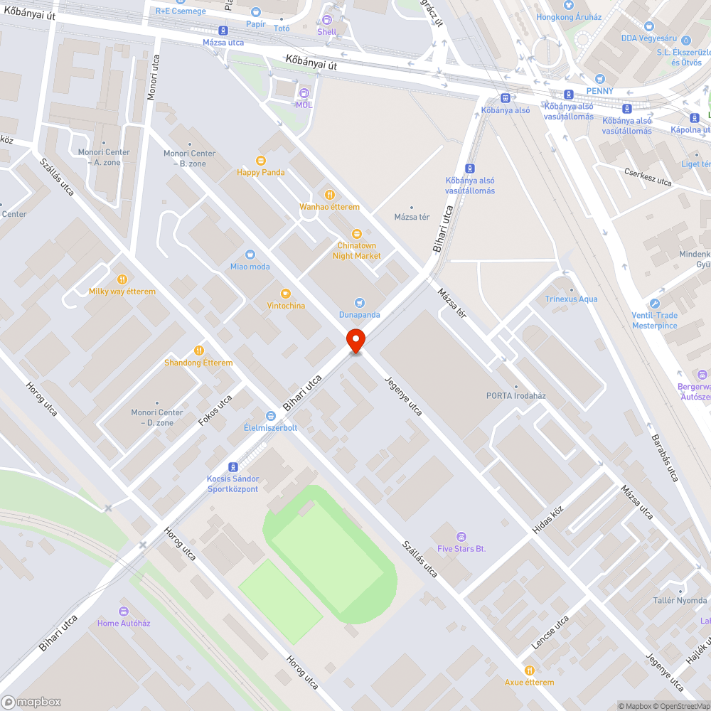 jelentős luk a járda kellős közepén bejelentés helye