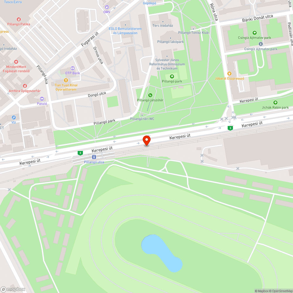 Hiányzó pollerek bejelentés helye