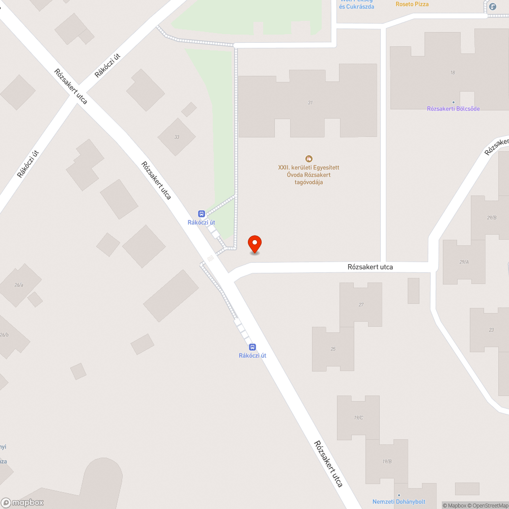 Füves járda bejelentés helye