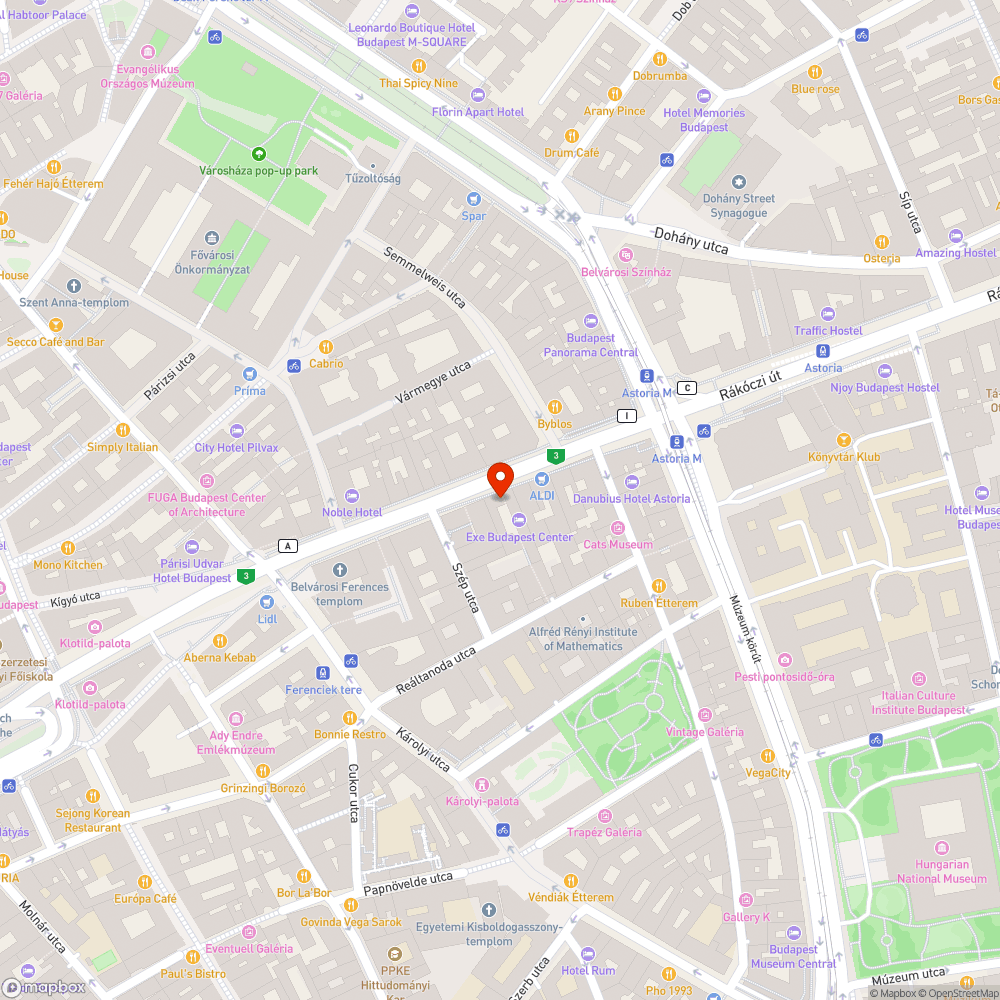 Tilosban parkolás bejelentés helye