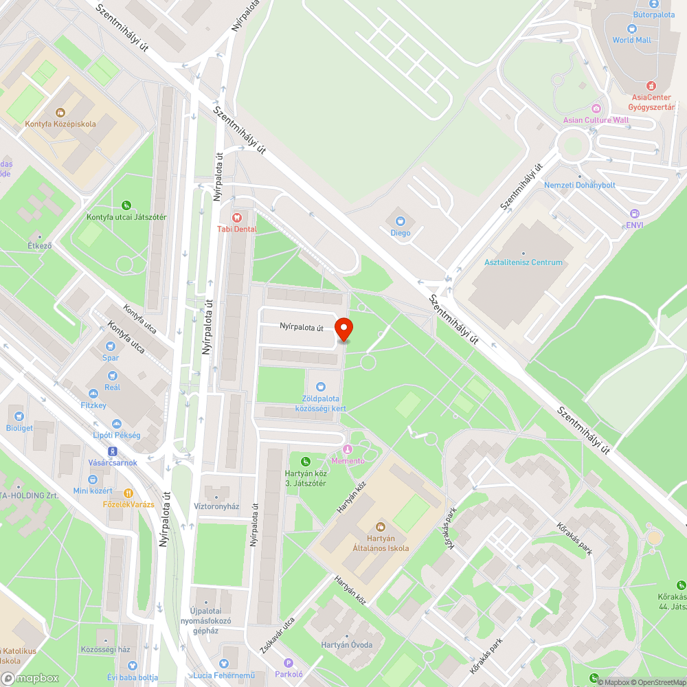 Gondozatlan, elhanyagolt park V2.0 bejelentés helye