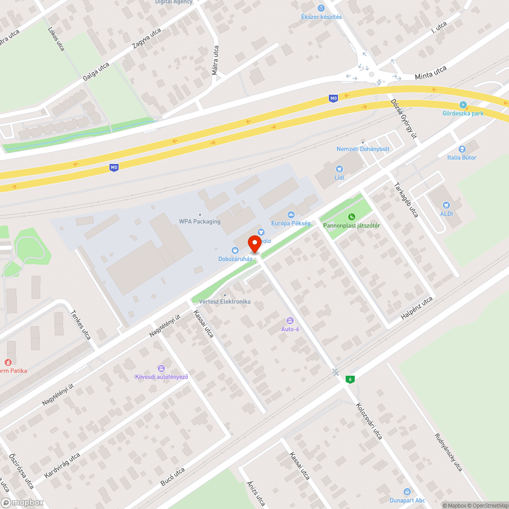 Híanyzó tartófa vagy mi bejelentés helye