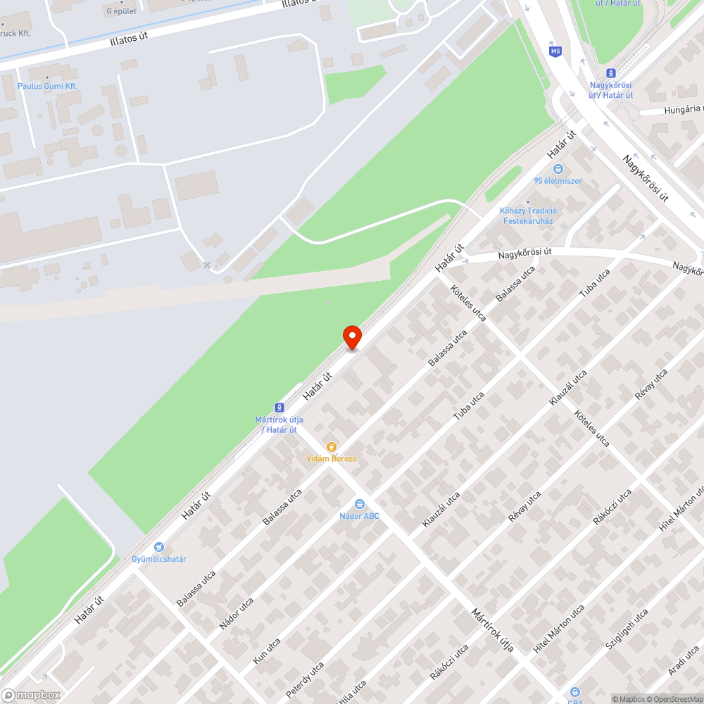 Hiányzó zebra bejelentés helye