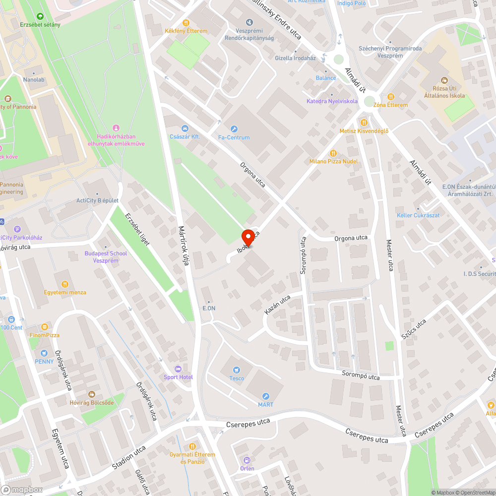 Járdára nőtt növényzet bejelentés helye