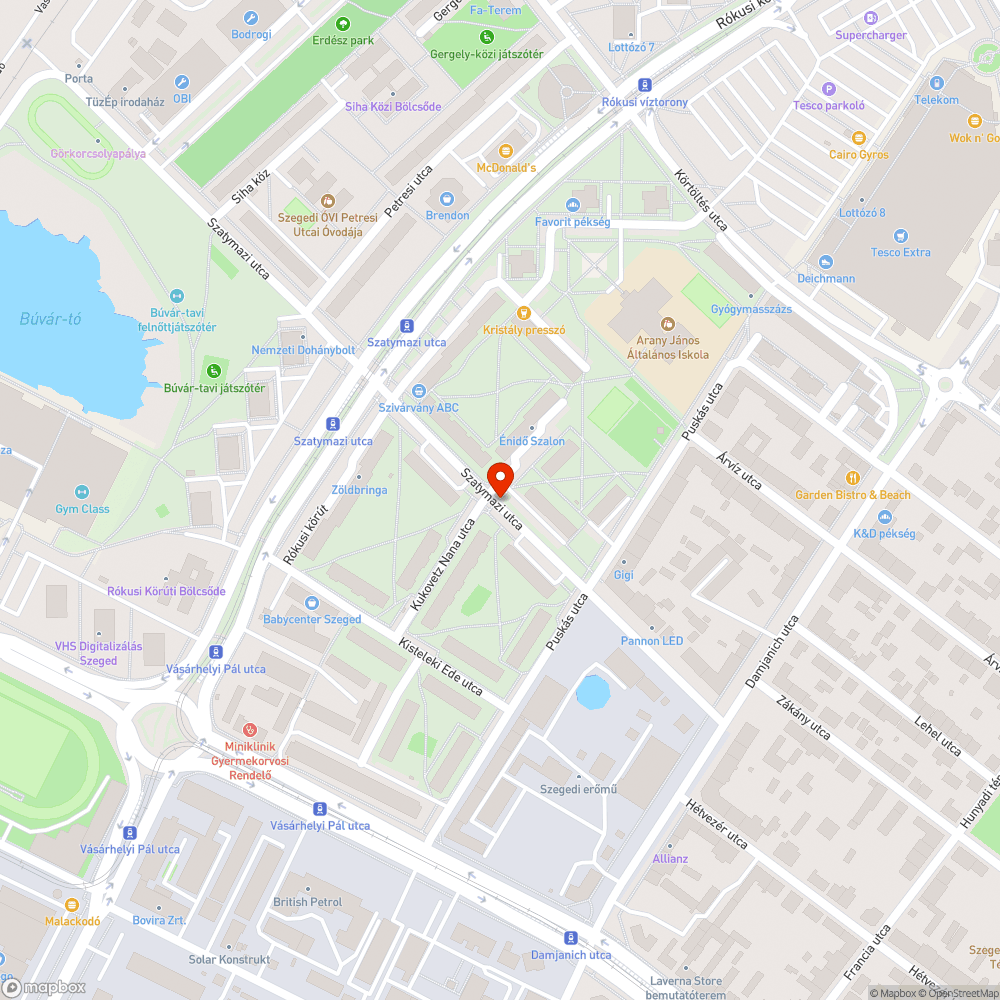 kidőlt KTESZ-tábla bejelentés helye