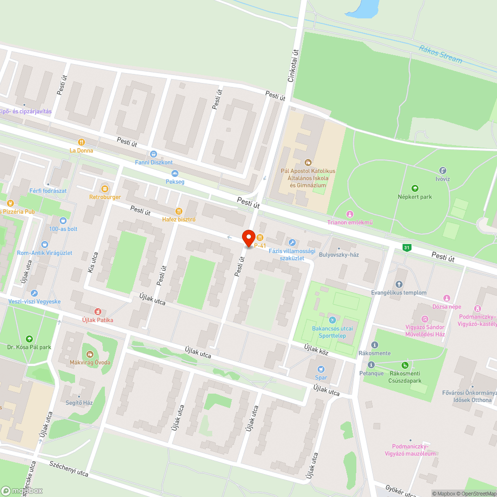 Oszlop csonk bejelentés helye