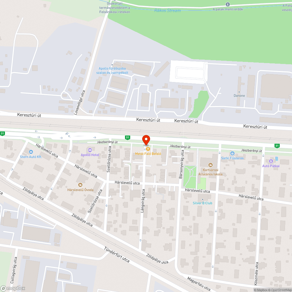 Kifakult bejelentés helye