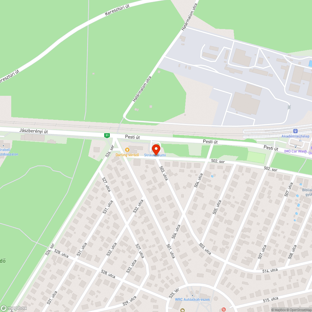 Megdőlt bejelentés helye