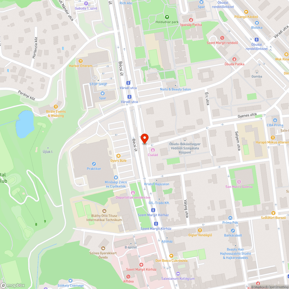 Sitt és gaz a Bécsi út mellett bejelentés helye