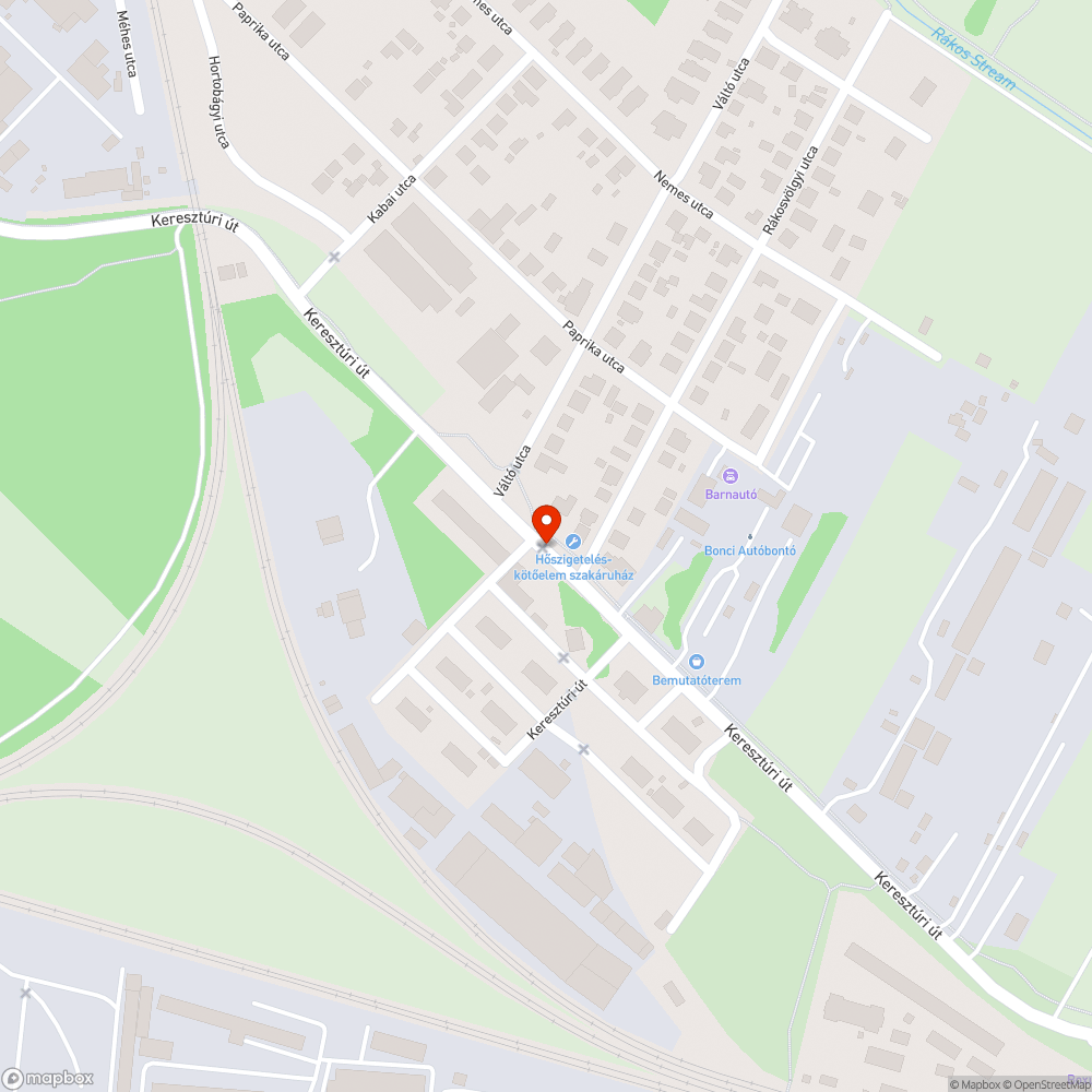 Használatlan vasúti átjárónál gödrös út bejelentés helye