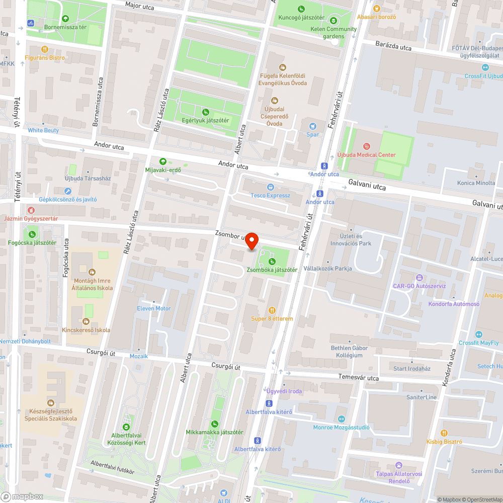 Elhanyagolt játszótér bejelentés helye