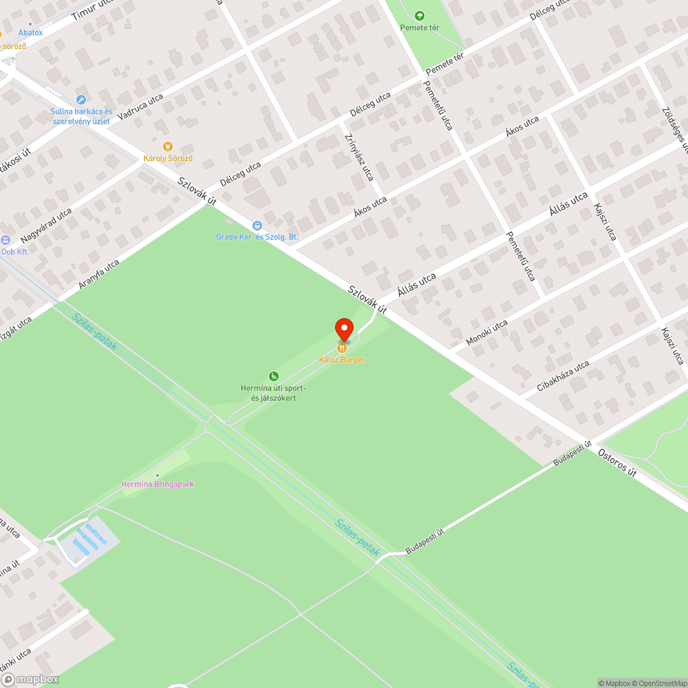 Hiányzó fa bejelentés helye