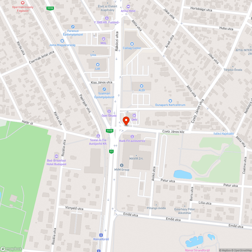 Rossz állapotú tábla bejelentés helye