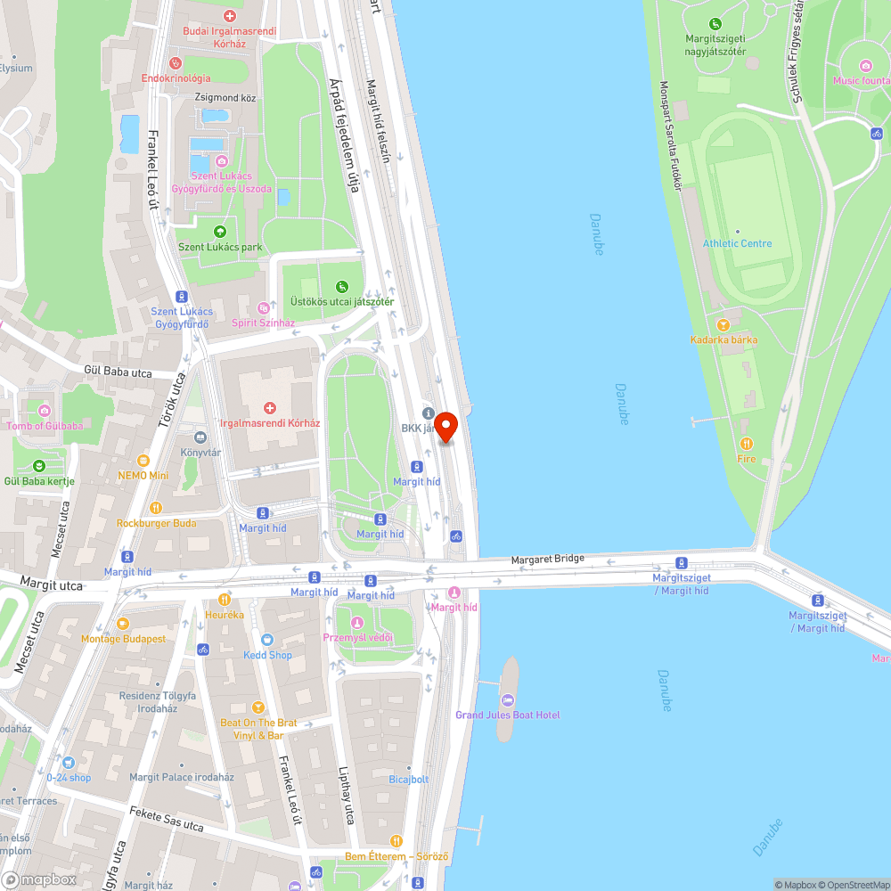 Kuka hiánya a Margit híd, budai hídfő buszmegálló körül bejelentés helye