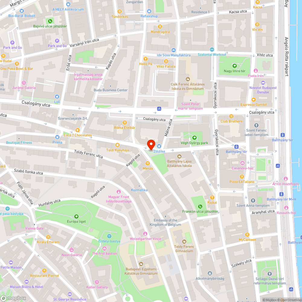 Szemetes tér bejelentés helye