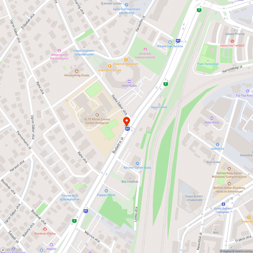 Elhagyatott bódé bejelentés helye