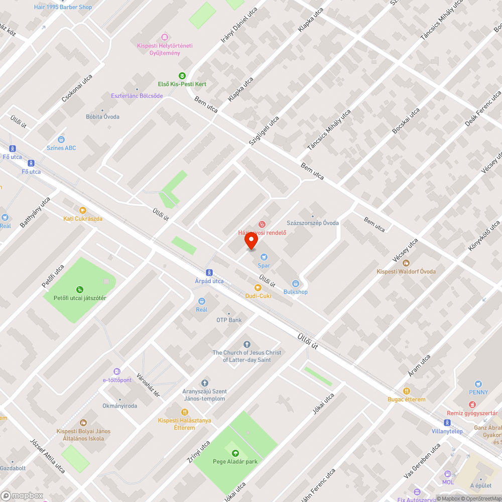 Valami hiányzik... bejelentés helye