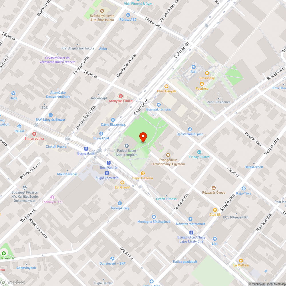 Parkolóból való átjutás problémája bejelentés helye