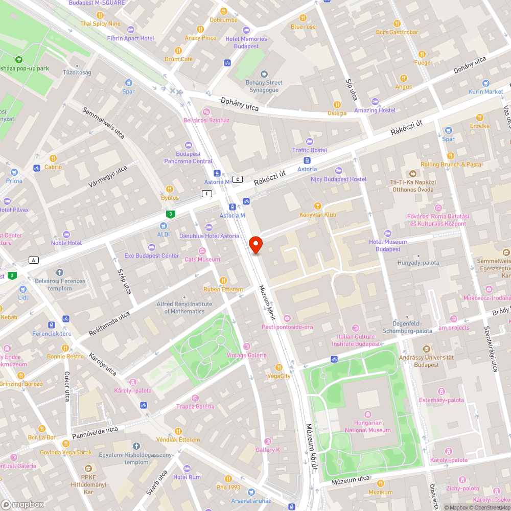 Hiányzó fa bejelentés helye