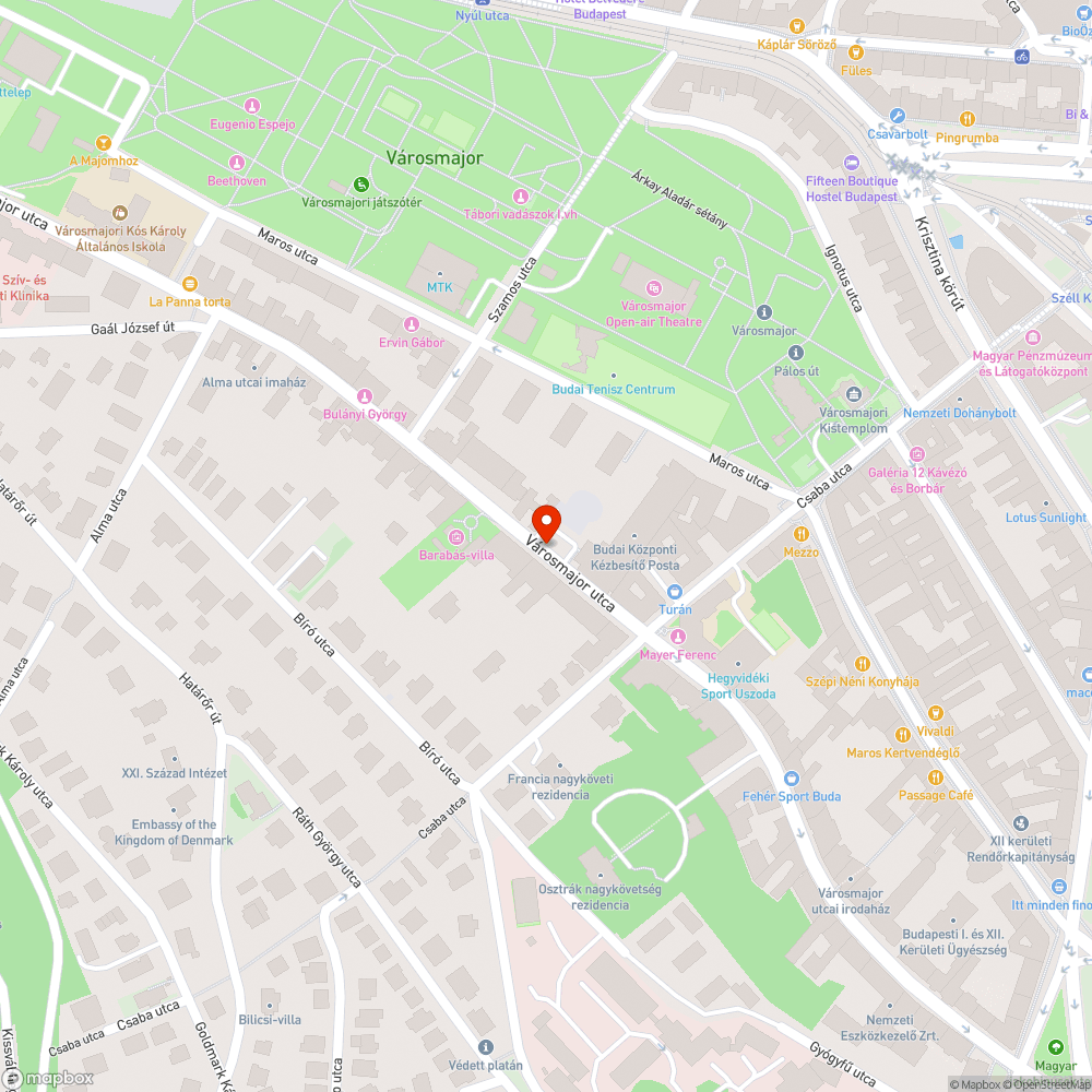 Hiányzó burkolat bejelentés helye