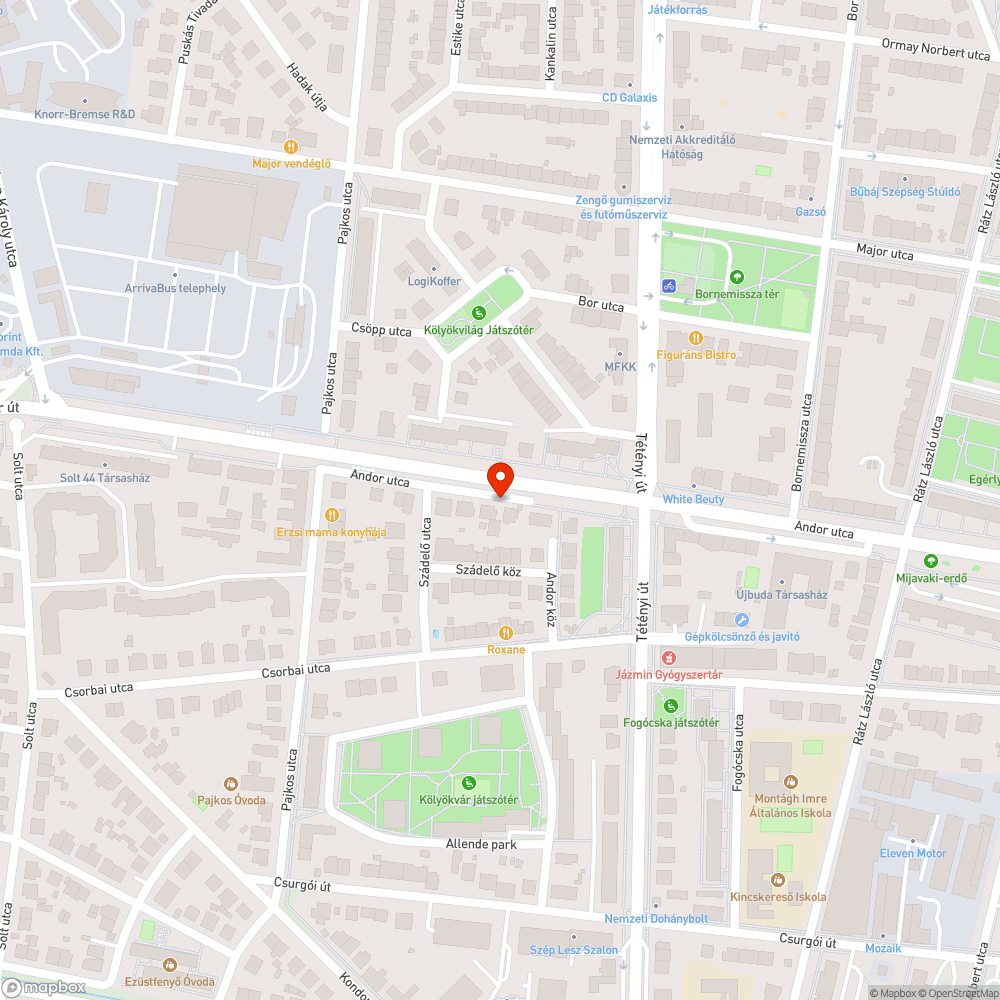 Nehezen belátható kereszteződés bejelentés helye