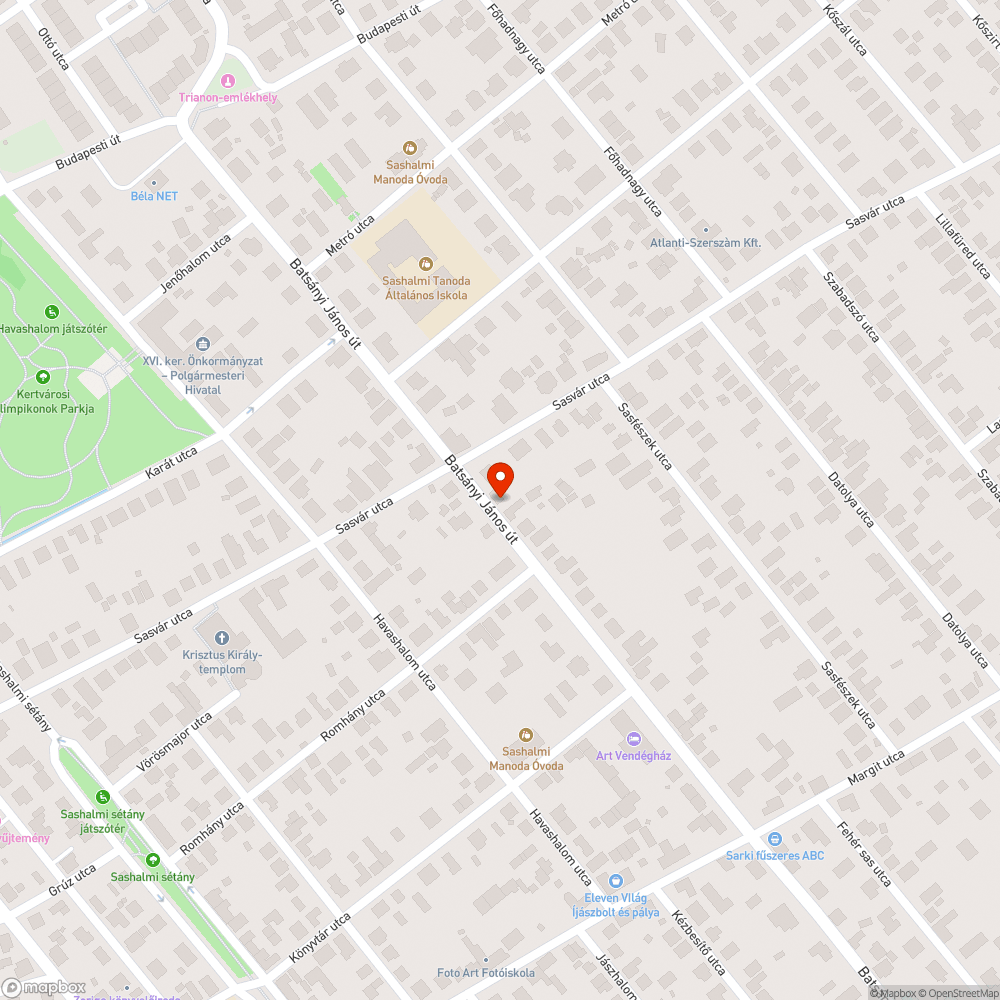 Üres virágtartó bejelentés helye